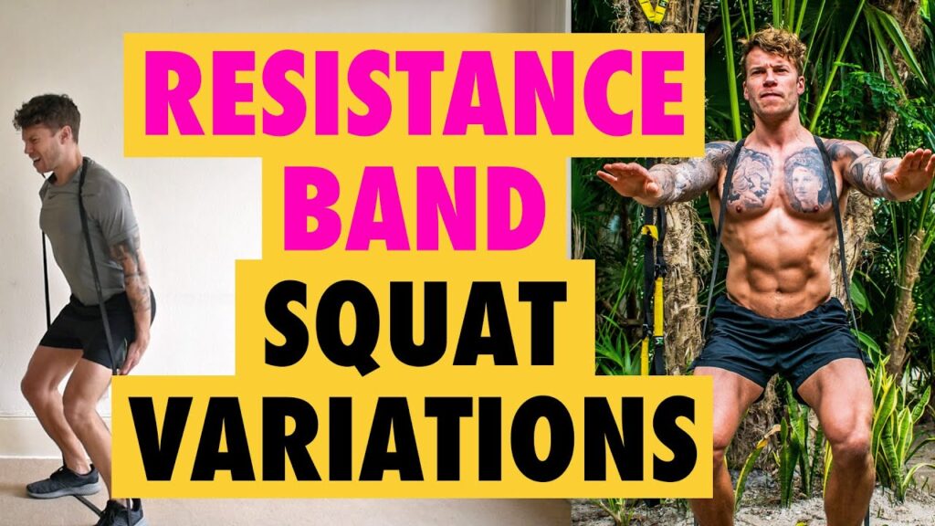 How to do Resistance Band Squats