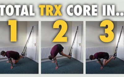 Daily 5 min 3 TRX Exercise Workout Flow for Abs