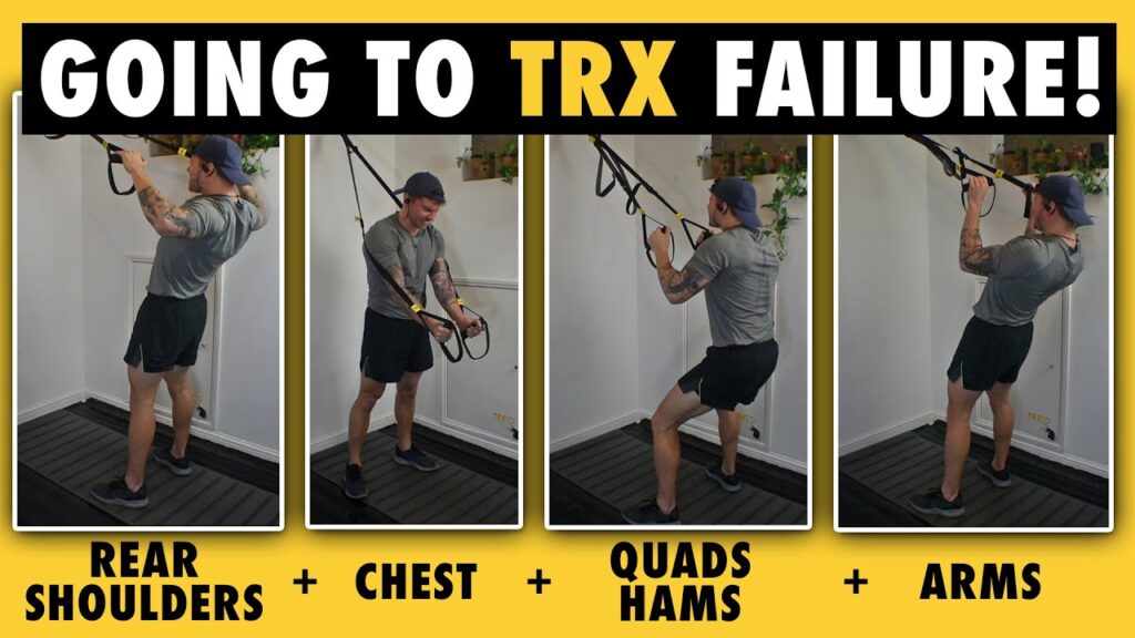 TRX Workout Walkthrough for Shoulders, Chest, Hamstrings, Quads & Biceps