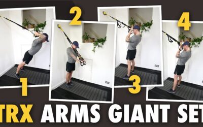 4 TRX Exercises Giant Set for Biceps & Triceps.