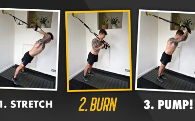 Destroy the Triceps with this 3 TRX Exercise tri-set Finisher