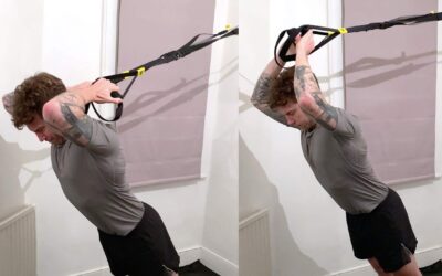 TRX suspension training triceps extension exercise to REALLY FEEL IT – Skull crushers