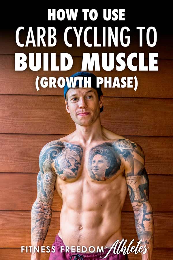 How To Use Carb Cycling To Build Muscle: Growth Phase