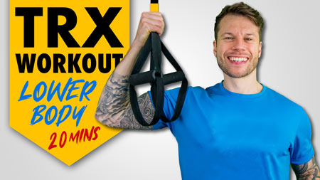 Beginner Lower Body TRX Workout in 20-Minutes - Leg Day Burner