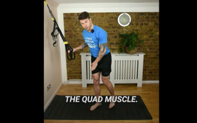 How To Do TRX Pistol Squats Exercise To Build Leg Muscles (Quads)