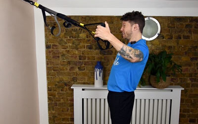 Build Eye Popping Shoulder Muscles With These TRX Ts (Suspension Trainer Exercise)
