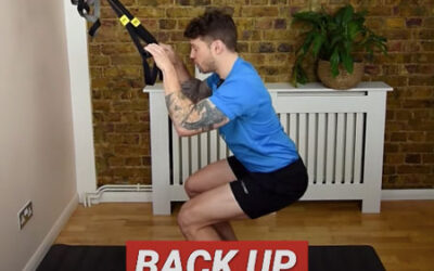 How to do TRX Suspension Trainer Squats to Build Quad Muscles