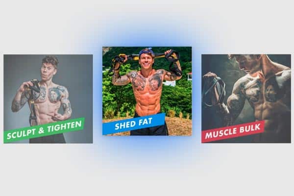 Step 1 choose your fitness goal