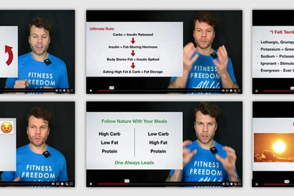 Step 2 watch the nutrition training videos