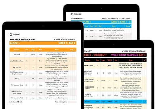 Step by step progressive workout plans