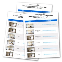 Get the 18 Best Resistance Band Exercises PDF Guide