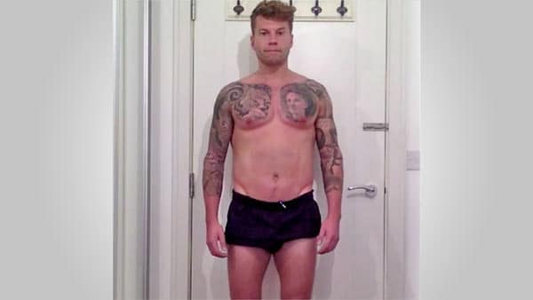 My gym physique that I was never happy with