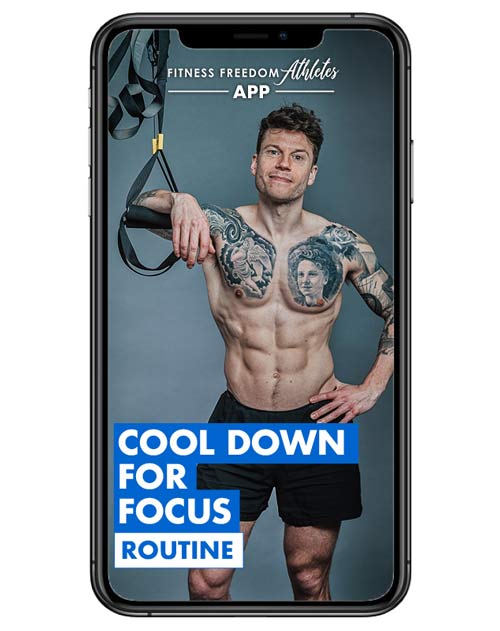 Cool down for focus routine Cool down for focus routine