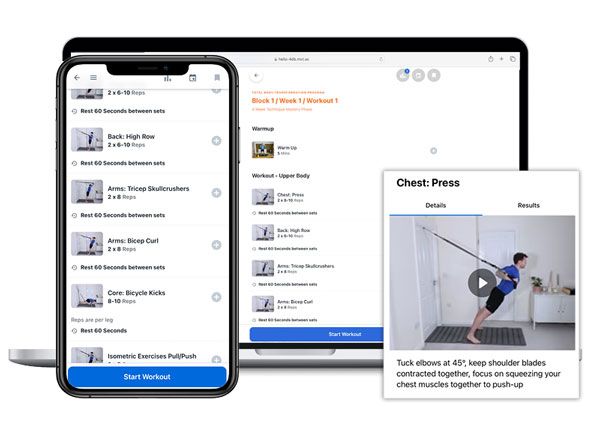 Fitness Freedom Athletes TRX suspension trainer body transformation programs App Fitness Freedom Athletes TRX suspension trainer body transformation programs App