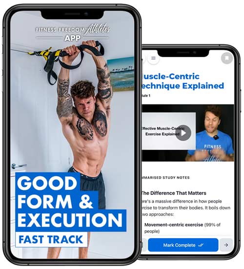 Suspension Training Good Form and Execution Fast Track