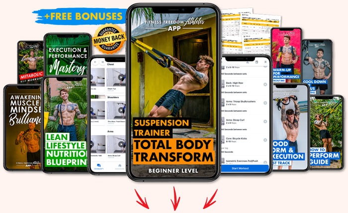 TRX Suspension Trainer Total Body Transform Workout Program TRX Suspension Trainer Total Body Transform Workout Program