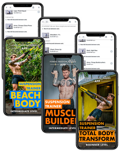 Fitness Freedom Athletes Suspension Trainer and Resistance Band Workout Programs and exercises Fitness Freedom Athletes Suspension Trainer and Resistance Band Workout Programs and exercises