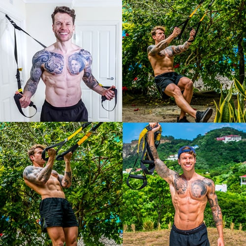 Fitness Freedom Athletes Suspension Trainer and Resistance Band Workout Programs and exercises